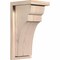 Ekena Millwork Yorktown Smooth Corbel w/Backplate, Douglas Fir, 7 1/2"W x 8"D x 16"H COR08X08X16YOR01SDF - alternate 1